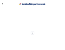 Tablet Screenshot of medicinabiologicaemozionale.com